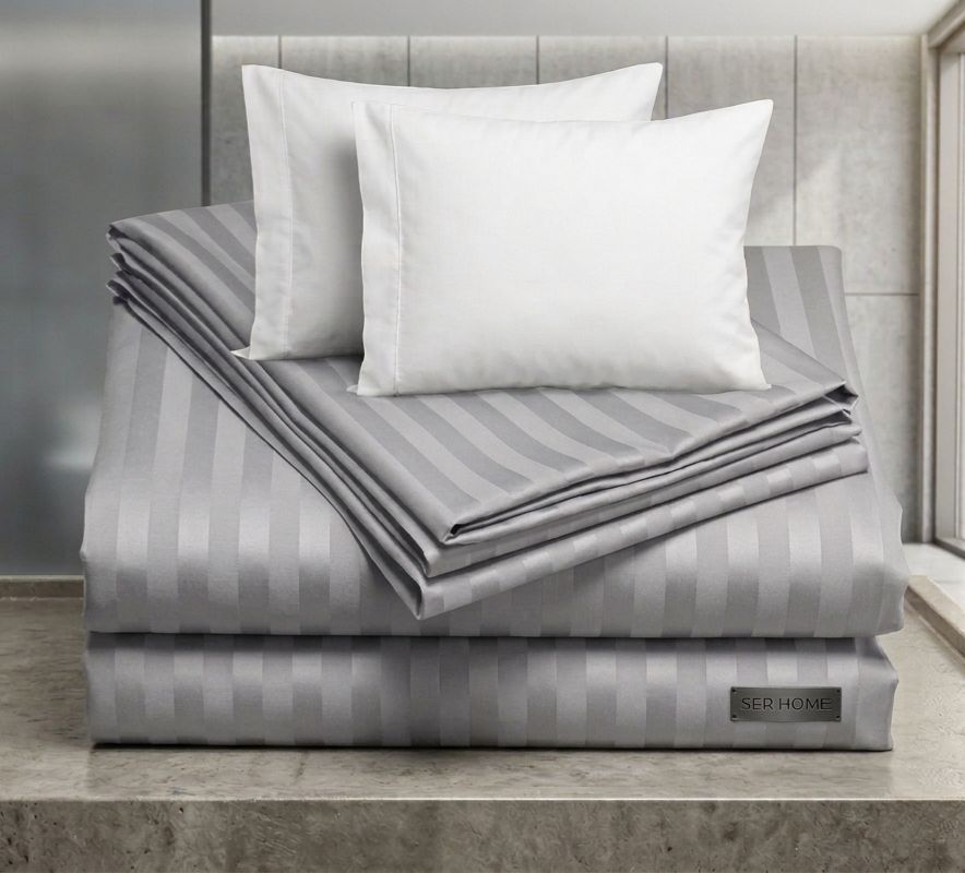 COMBO SÁBANAS + 2 ALMOHADAS - ALGODÓN