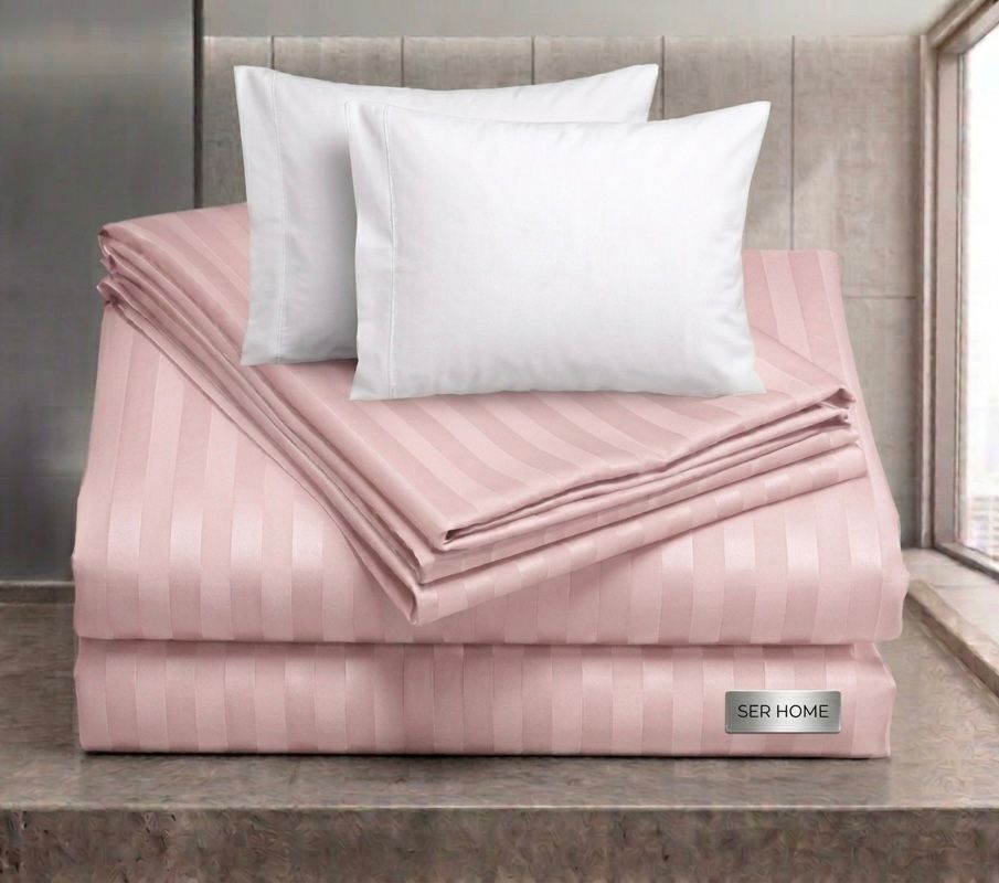 COMBO SÁBANAS + 2 ALMOHADAS - ALGODÓN
