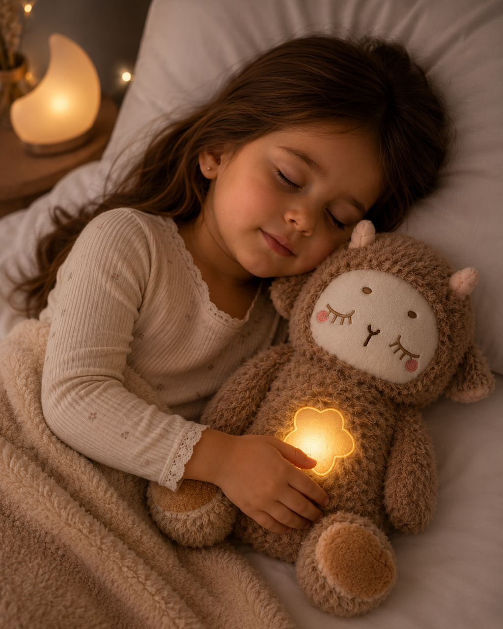 PELUCHE CABRITA QUE RESPIRA