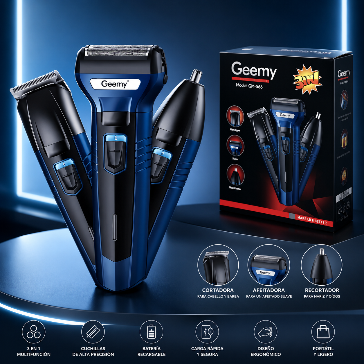 MAQUINA GEEMY 3 EN 1