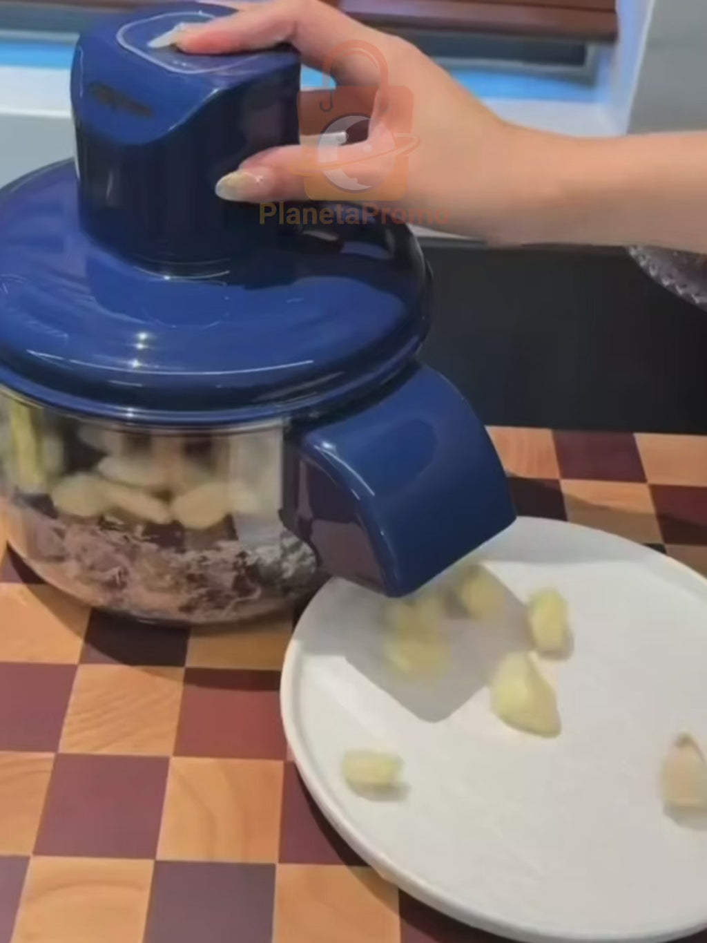 PELADOR DE AJOS, FRUTAS Y VERDURAS